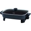 Sunbeam Non-Stick Electric Skillet - 15-in X 12-in - Metal And Tempered Glass - Black -Home Appliance Store 02755167 L
