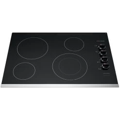 Frigidaire Electric Cooktop - Ceramic Glass - 4 Elements - 30-in - Stainless Steel -Home Appliance Store 10355440b L