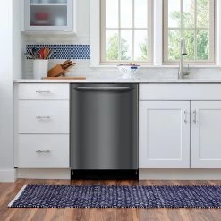 Frigidaire Gallery Built-In Dishwasher With EvenDry System - 24-in - Black Stainless -Home Appliance Store 10355454d L