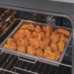 Frigidaire Gallery Silver Stainless Steel Air Frying Tray - 30-in -Home Appliance Store 10355603e L