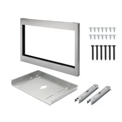 Frigidaire Gallery Built-in Microwave Trim Kit - 27-in - Stainless Steel -Home Appliance Store 10355646b L
