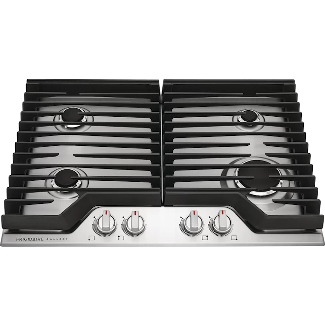 Frigidaire Gallery 30-in Gas Cooktop - 4 Burners - Stainless Steel 3 Frigidaire Gallery 30-in Gas Cooktop - 4 Burners - Stainless Steel