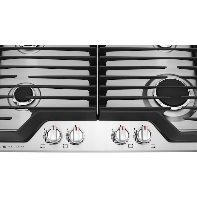 Frigidaire Gallery 30-in Gas Cooktop - 4 Burners - Stainless Steel 7 Frigidaire Gallery 30-in Gas Cooktop - 4 Burners - Stainless Steel - Image 5
