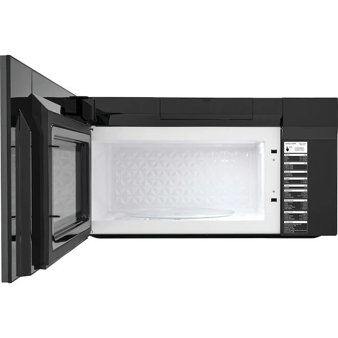 Frigidaire Gallery 1.9-ft³ Over-the-Range Microwave Oven - Smudge-Proof Black Stainless Steel 7 Frigidaire Gallery 1.9-ft³ Over-the-Range Microwave Oven - Smudge-Proof Black Stainless Steel - Image 5