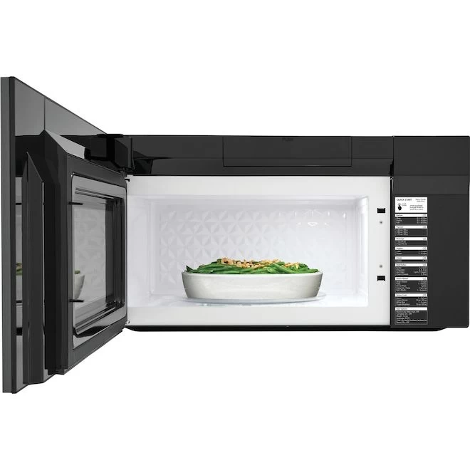 Frigidaire Gallery 1.9-ft³ Over-the-Range Microwave Oven - Smudge-Proof Black Stainless Steel 4 Frigidaire Gallery 1.9-ft³ Over-the-Range Microwave Oven - Smudge-Proof Black Stainless Steel - Image 2