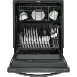 Frigidaire Balck Stainless Steel 24-in 2-Rack Built-In Dishwasher With Hidden Controls -Home Appliance Store 10355730e L
