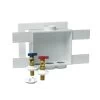 Two-Valve Washing Machine Outlet Box - "Quadtro"