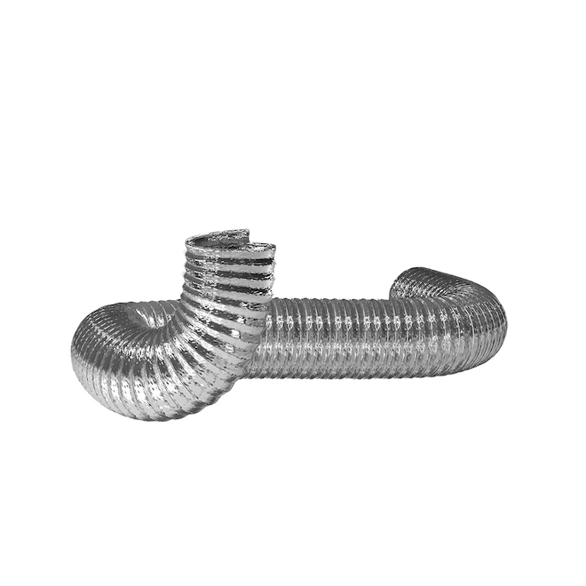 Imperial TFLEX Flexible Transition Duct - 4 Po Dia. X 8 Ft L. - Aluminum - Non-insulated 4 Imperial TFLEX Flexible Transition Duct - 4 Po Dia. X 8 Ft L. - Aluminum - Non-insulated - Image 2