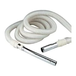 Broan Flexible Hose For Central Vacuum - 32-ft X 1 1/4-in - Plastic - Grey