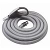 Broan Low-Voltage Central Vacuum Hose - 32-ft X 1 3/8-in - Plastic - Silver