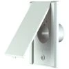 Wall Inlet - Central Vacuum - White