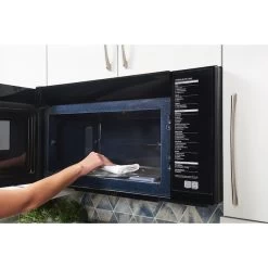 Samsung Over-the-Range Microwave - 2.1-cu Ft - 950 W - Black Stainless Steel -Home Appliance Store 22945173e L