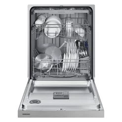 Samsung Built-In Plastic Tub 15 Place Settings Dishwasher - 51-dBA - 24-in - Stainless Steel 10 Samsung Built-In Plastic Tub 15 Place Settings Dishwasher - 51-dBA - 24-in - Stainless Steel -Home Appliance Store 22945197c L