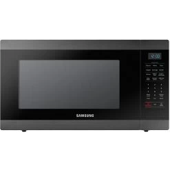 Samsung Countertop Microwave - 1.9-cu Ft - 950-Watt - Fingerprint Resistant - Black Stainless Steel