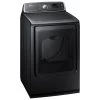 Samsung 7.4 Cu.Ft. Electric Dryer With Steam Sanitize+ In Black Stainless Steel -Home Appliance Store 22945265b L