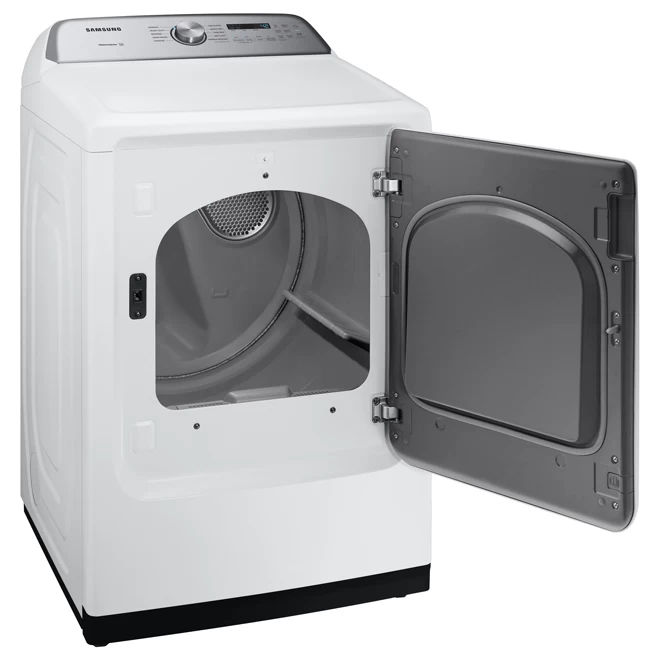 Samsung 7.4 Cu Ft Electric Dryer With Sensor Dry And Smart Care - White 4 Samsung 7.4 Cu Ft Electric Dryer With Sensor Dry And Smart Care - White - Image 2