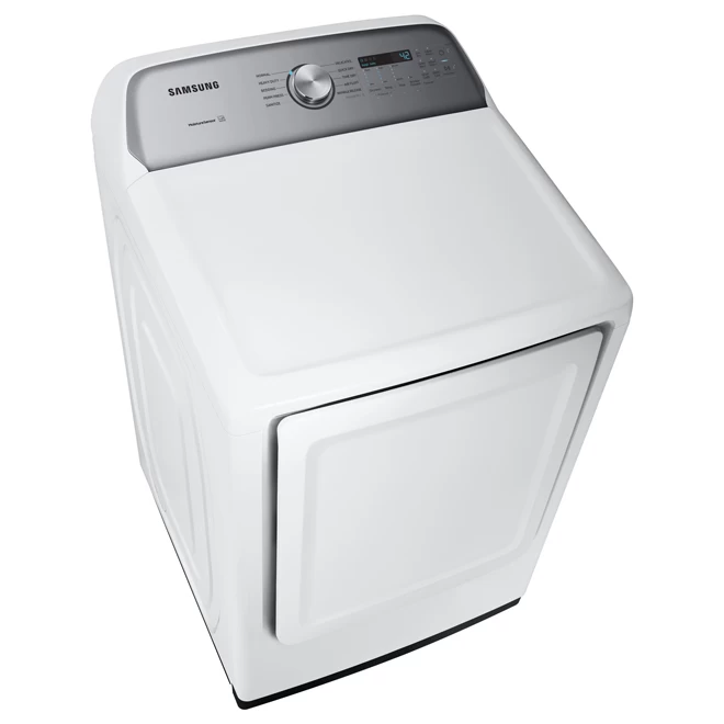Samsung 7.4 Cu Ft Electric Dryer With Sensor Dry And Smart Care - White 5 Samsung 7.4 Cu Ft Electric Dryer With Sensor Dry And Smart Care - White - Image 3