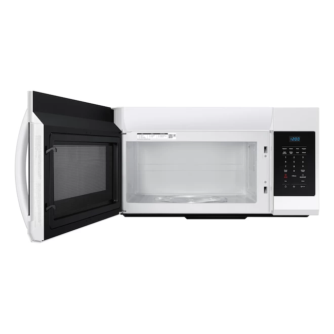 Samsung Over-The-Range White Microwave - 1.7 Cu.ft. 3 Samsung Over-The-Range White Microwave - 1.7 Cu.ft.