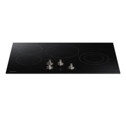 Samsung Electric Cooktop With Dual Element - 30-in - 4 Elements - Black -Home Appliance Store 22945323b L