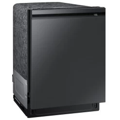 Samsung 24-in 44 DBA Built-In Dishwasher (Fingerprint Resistant Black Stainless Steel) -Home Appliance Store 22945429b L