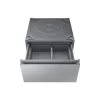 Samsung Bespoke 15-in X 27-in Universal Laundry Pedestal (Stainless Steel) -Home Appliance Store 22945529b L