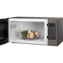 Profile Countertop Microwave Oven - 800 W - 1.1 Cu. Ft. - Slate -Home Appliance Store 23085477b L