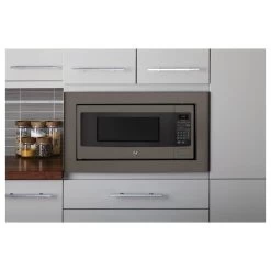 Profile Countertop Microwave Oven - 800 W - 1.1 Cu. Ft. - Slate -Home Appliance Store 23085477d L