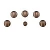 GE Café Cooktop Control Knobs - Brushed Copper - 6-Pieces