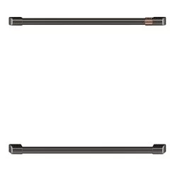 GE Café Brushed Black Double Wall Oven Handles