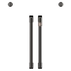 French Door Wall Oven Handles And Knobs - Black