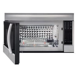 GE Profile Spacemaker Over-the-Range Microwave Oven - 1.8-cu Ft - 900-Watt - Stainless Steel -Home Appliance Store 23085618d L