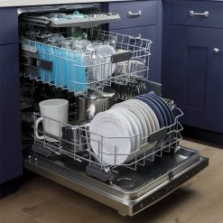 GE Built-In Dishwasher With DryBoost - Slate - 24-in -Home Appliance Store 23085670e L