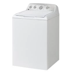 GE 5.0 Cu Ft Top Load Washer With SaniFresh Cycle White -Home Appliance Store 23085904c L
