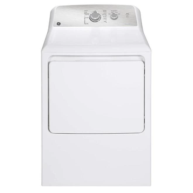 GE Designer 7.2-cu Ft Electric Dryer - Reversible Side Swing Door - White 4 GE Designer 7.2-cu Ft Electric Dryer - Reversible Side Swing Door - White - Image 2