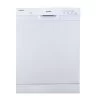 Moffat Built-in 24-in White Dishwasher - Sensor Clean - Stainless Steel Tub