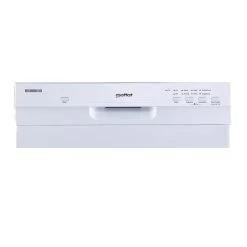 Moffat Built-in 24-in White Dishwasher - Sensor Clean - Stainless Steel Tub -Home Appliance Store 23085957b L