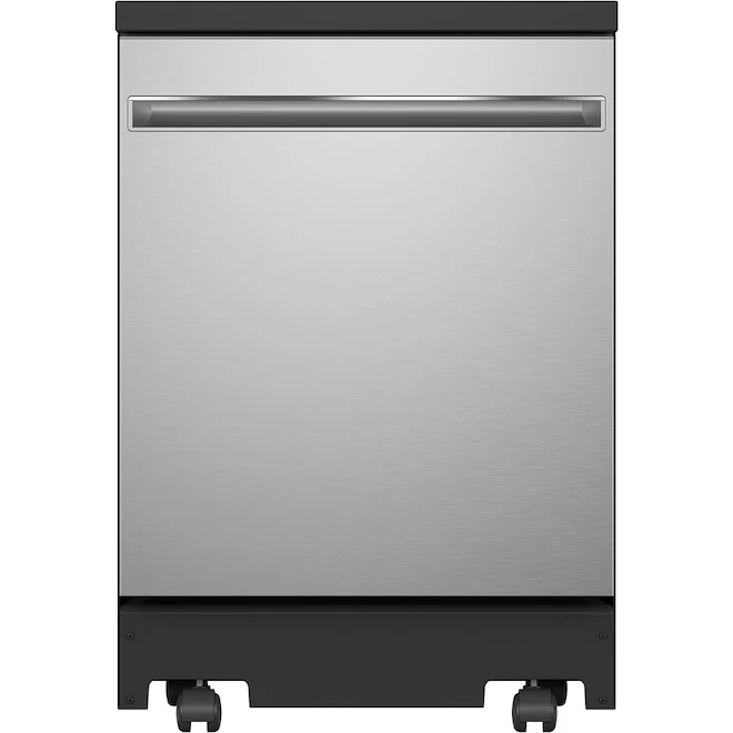 GE 24-in Portable Dishwasher (Stainless Steel) Energy Star Certified 4 GE 24-in Portable Dishwasher (Stainless Steel) Energy Star Certified - Image 2