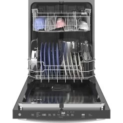 GE Built-in Smart Dishwasher With Bottle Wash Jets - Stainless Steel - 23.75-in -Home Appliance Store 23086018b L