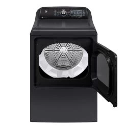 GE Diamond Grey 7.4-cu Ft Smart Electric Dryer -Home Appliance Store 23086069b L