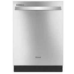 Whirlpool Built-In Dishwasher With Sensor Cycle - 24-in -Stainless Steel - 51-dB - ENERGY STAR -Home Appliance Store 30005517 L