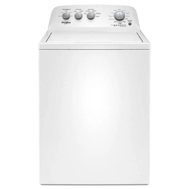 Whirlpool 4.4-cu Ft High Efficiency Top-Load Washer - 770 RPM - White 5 Whirlpool 4.4-cu Ft High Efficiency Top-Load Washer - 770 RPM - White - Image 3