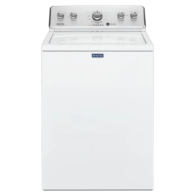 Maytag High-Efficiency Top-Load Washer - 3.8-cu. Ft. - White 4 Maytag High-Efficiency Top-Load Washer - 3.8-cu. Ft. - White - Image 2