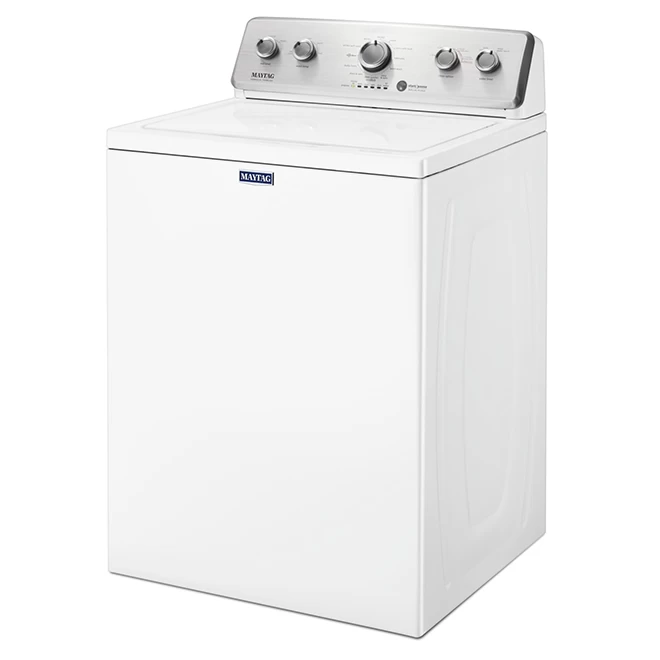Maytag High-Efficiency Top-Load Washer - 3.8-cu. Ft. - White 3 Maytag High-Efficiency Top-Load Washer - 3.8-cu. Ft. - White