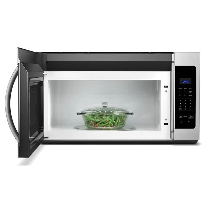 Whirlpool Over-the-Range Microwave - 900 W - 1.7-cu Ft - Stainless Steel 3 Whirlpool Over-the-Range Microwave - 900 W - 1.7-cu Ft - Stainless Steel