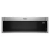 Whirlpool Low-Profile Over-the-Range Microwave - 900 W - 1.1-cu Ft - Stainless Steel