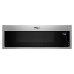 Whirlpool Low-Profile Over-the-Range Microwave - 900 W - 1.1-cu Ft - Fingerprint-Resistant Stainless Steel -Home Appliance Store 30005767 L