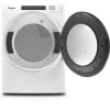 Whirlpool 7.4-cu Ft White Electric Dryer - Energy Star - Stackable - 4-Way Venting - Wrinkle Shield -Home Appliance Store 30005824b L