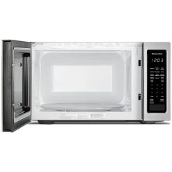 KitchenAid 1200 W Microwave Oven - 1.6 Cu Ft - Stainless Steel -Home Appliance Store 30006028b L