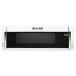 KitchenAid Charcoal Filter Microwave Oven - 5-Speed Dual Fan - 500 CFM - 10 1/4-in H X 30-in W X 18-in D - White 9 KitchenAid Charcoal Filter Microwave Oven - 5-Speed Dual Fan - 500 CFM - 10 1/4-in H X 30-in W X 18-in D - White -Home Appliance Store 30006214 L