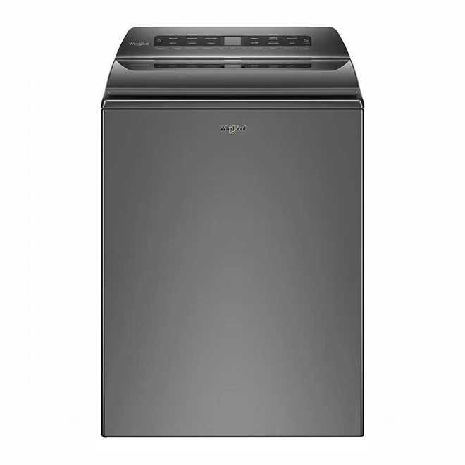 Whirlpool High Efficiency Top Load Washer - 5.4-cu Ft - 750 RPM - Chrome Shadow - Active Bloom Technology 6 Whirlpool High Efficiency Top Load Washer - 5.4-cu Ft - 750 RPM - Chrome Shadow - Active Bloom Technology - Image 4